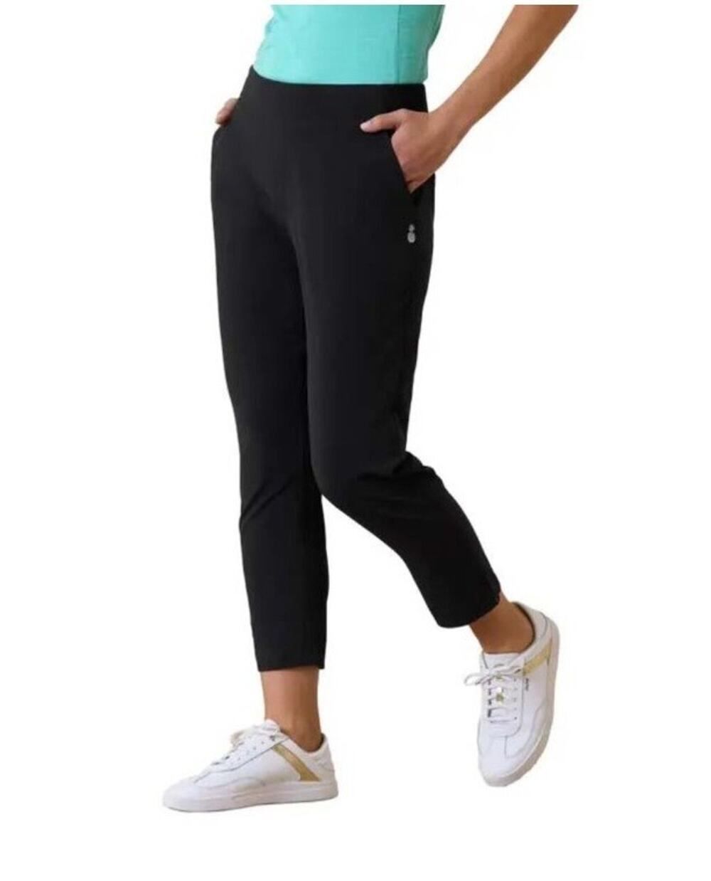 Tommy Bahama NWT Women's Sz XS Active Everyday Stretch Golf Pants Black